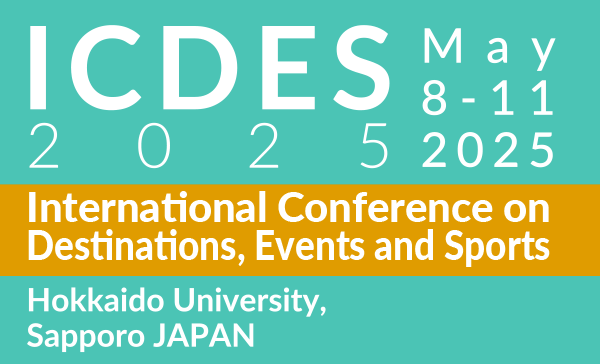 ICDES2025 International Conference on Destinations, Events and Sports